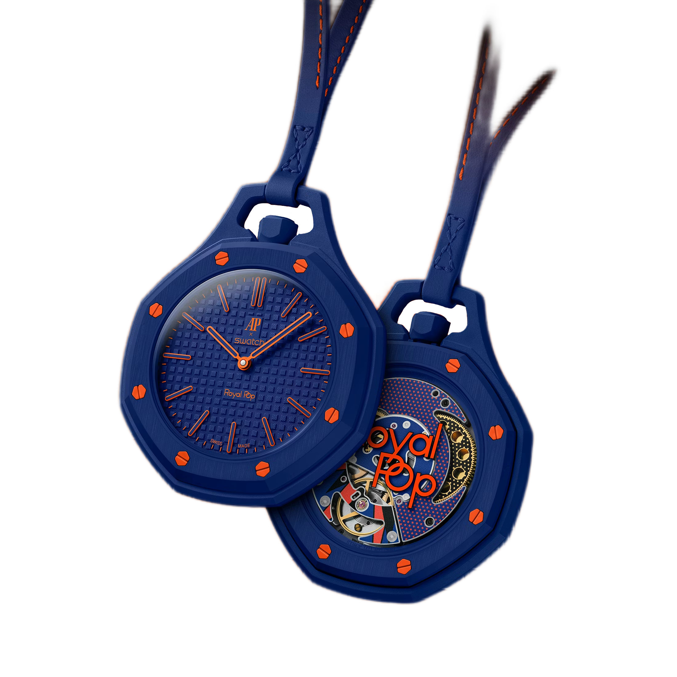 Swatch x Audemars Piguet Royal Pop in azure bioceramic